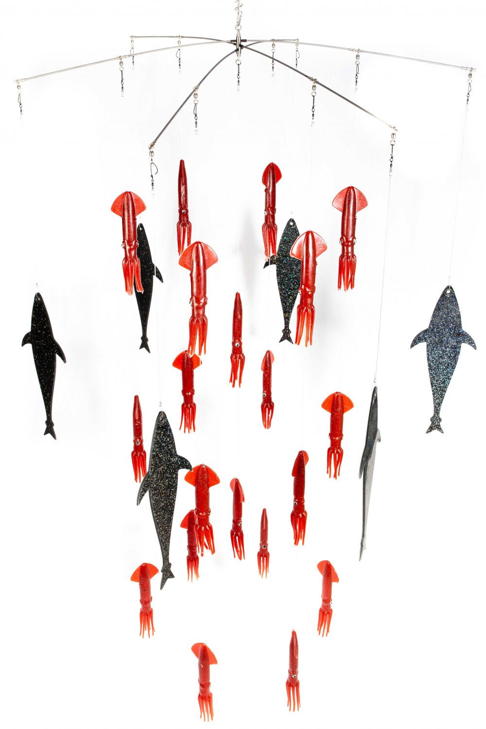 Solid Rubber Squid Dredge with Mud Flaps - Image 3