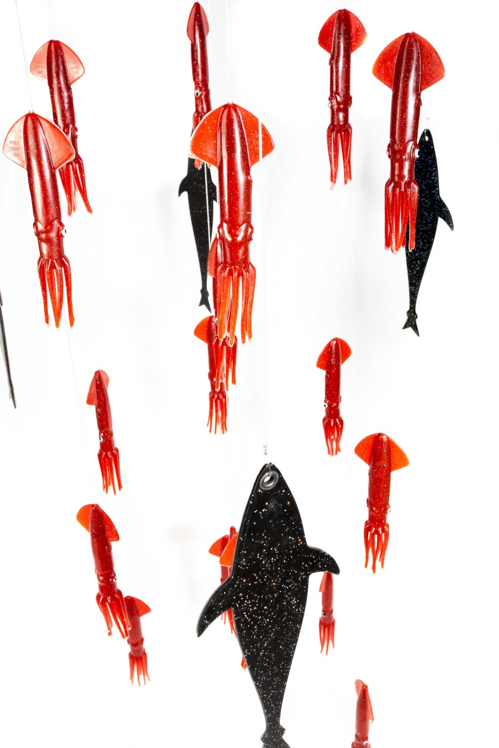 Solid Rubber Squid Dredge with Mud Flaps - Image 2